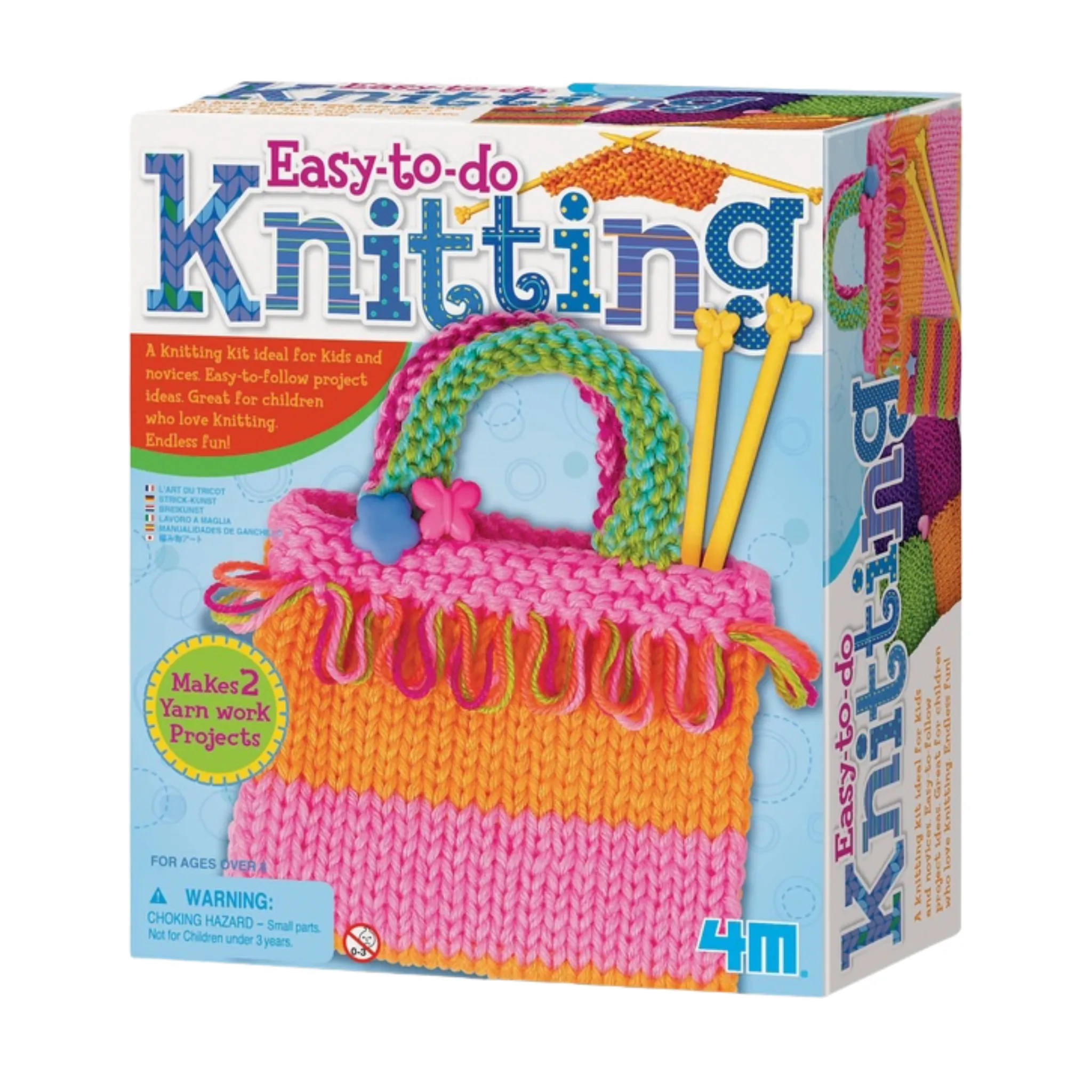 4M Easy To Do Knitting Kit