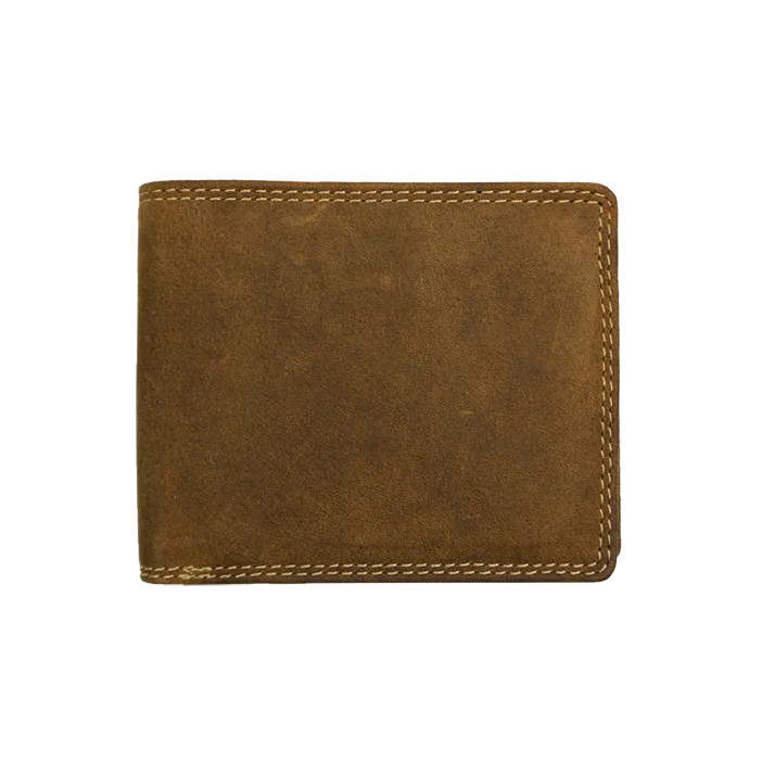 Adrian Klis Leather Billfold Wallet 214 - Brown