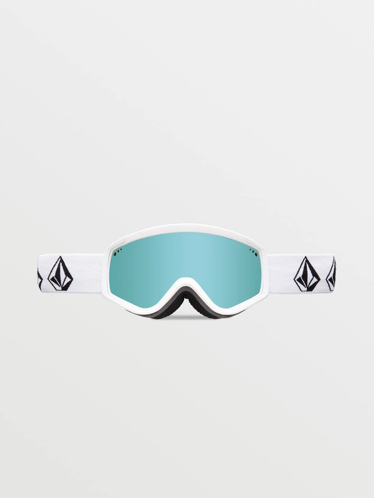 Attunga Youth Goggle - Matte White Stone / Ice Chrome