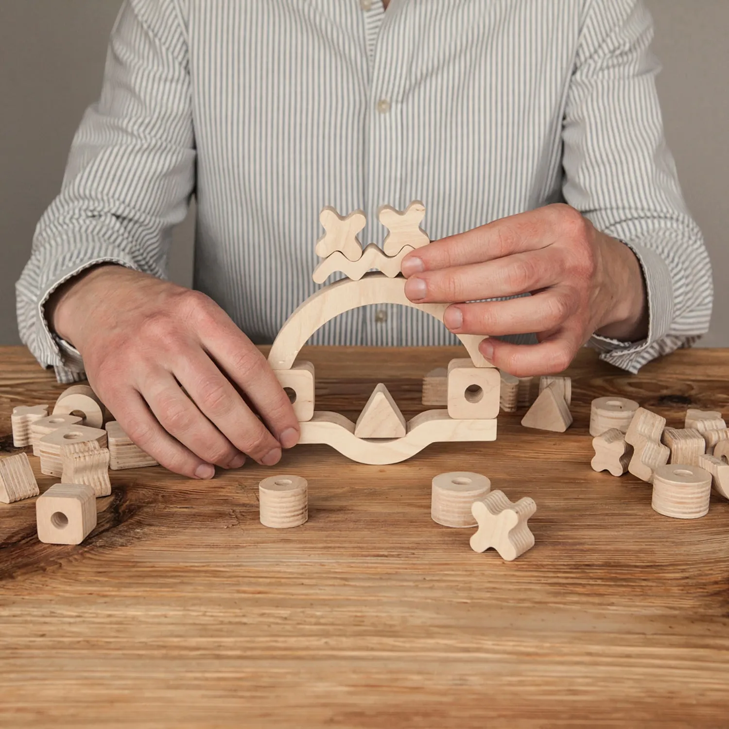 babai Wooden Board Balancing Game "Creative Balancer"