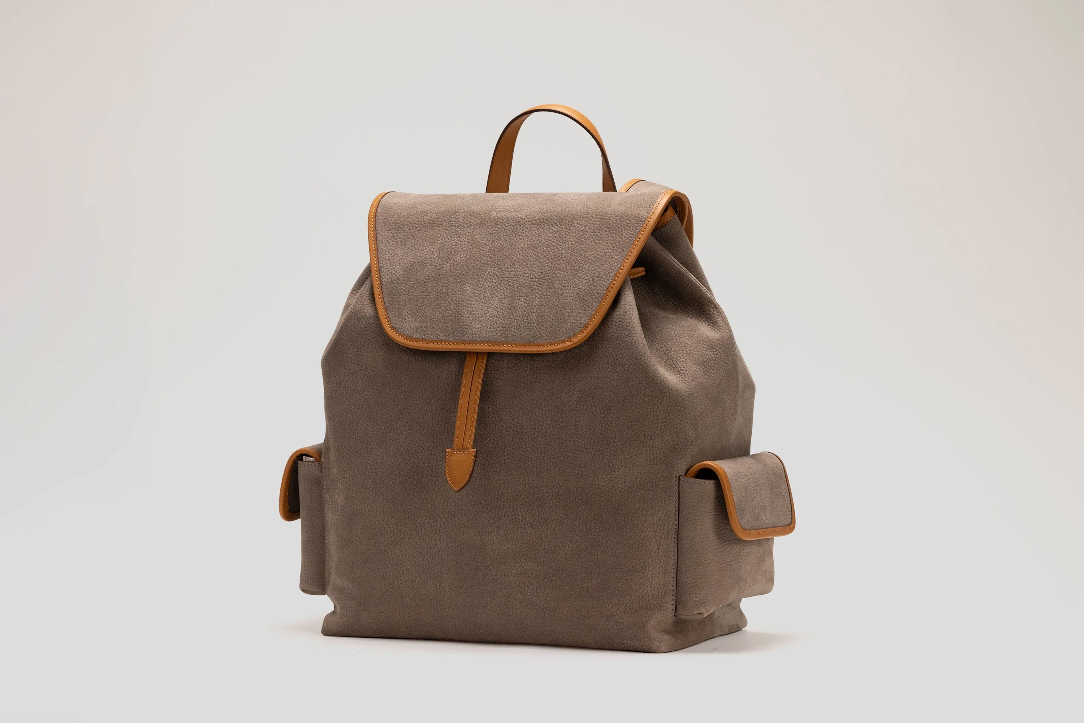 Backpack - Nubuck Grey 01