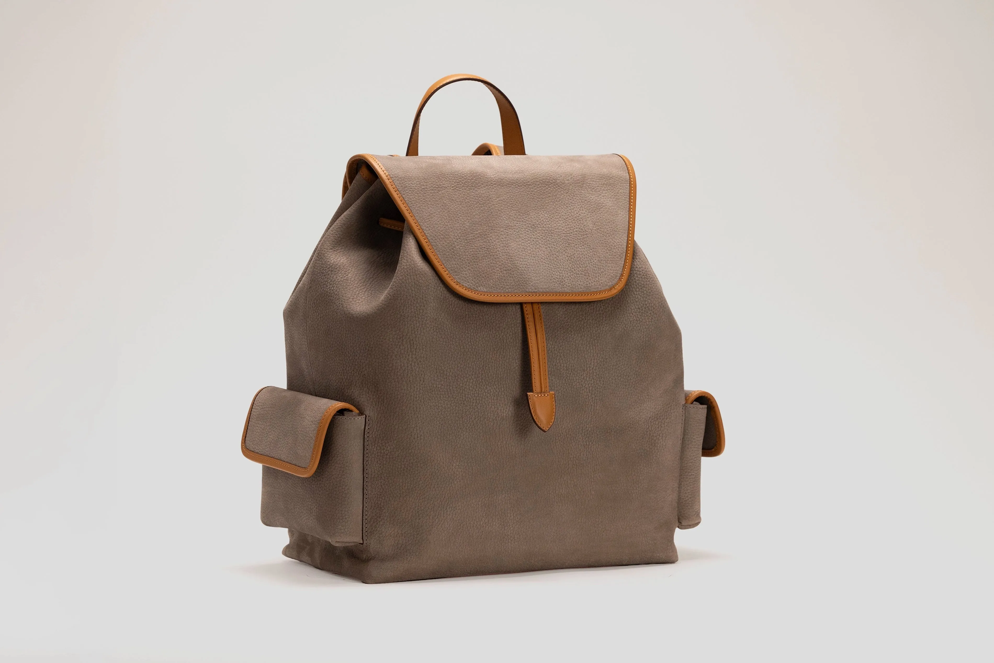 Backpack - Nubuck Grey 01