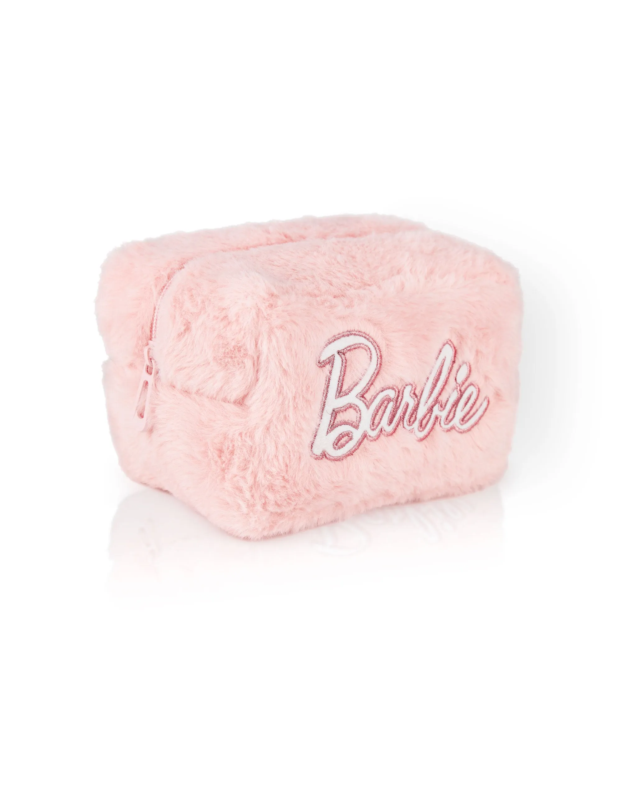 Barbie Womens Fluffy Makeup Bag