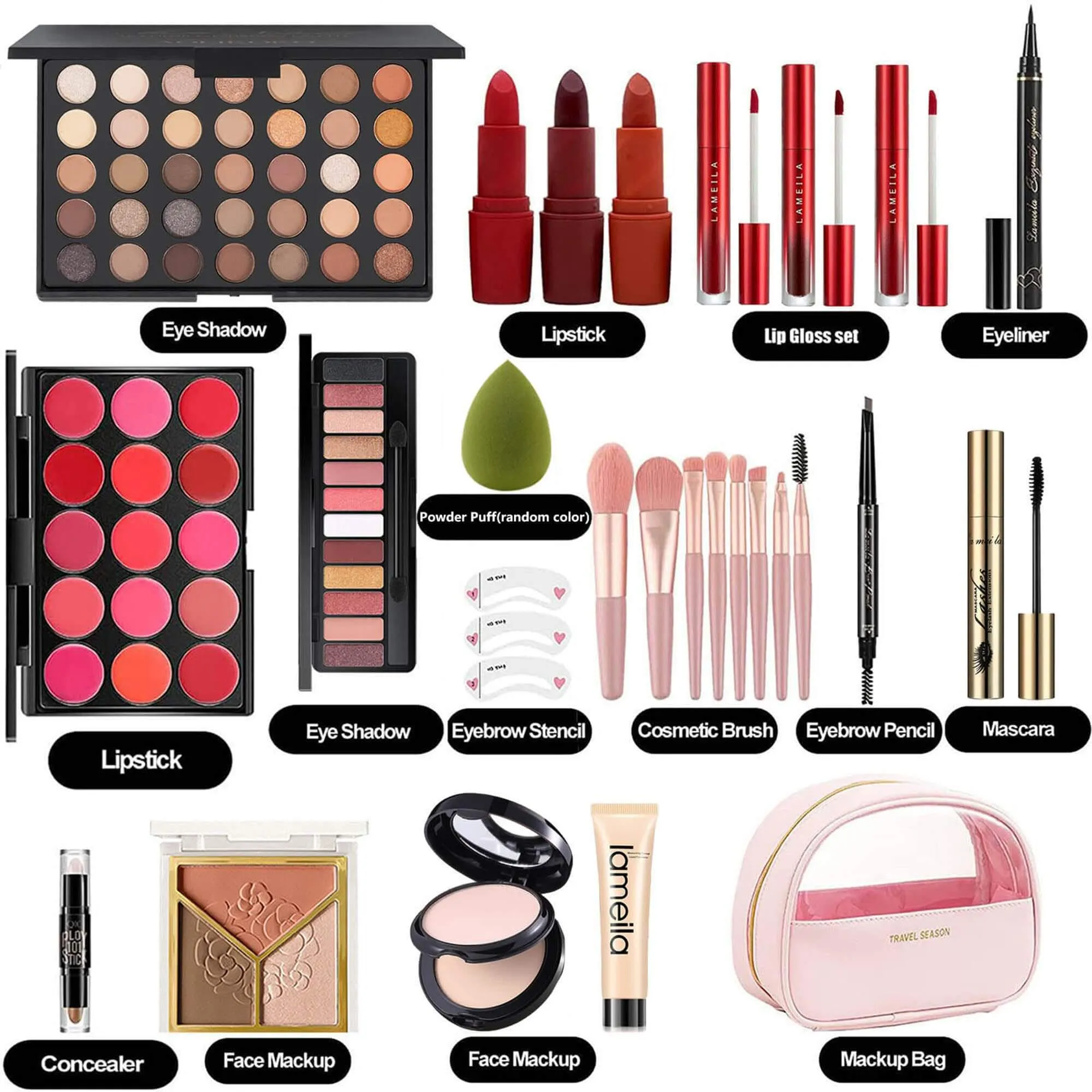 Comprehensive Beauty Vault Makeup Kit