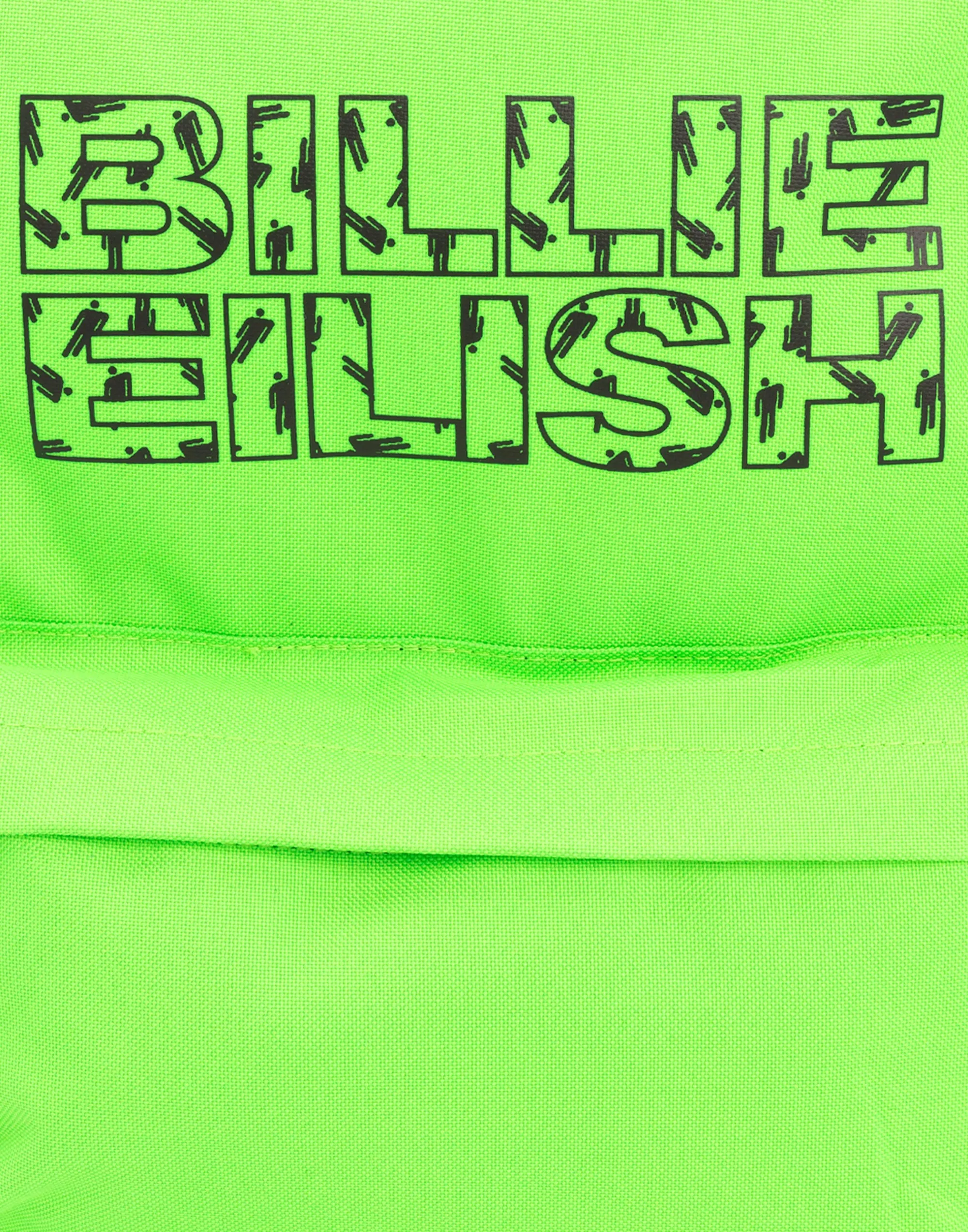 Billie Eilish Backpack Rock Sax Blohsh Bad Guy Music Green Rucksack School Bag