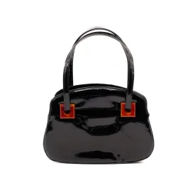 Black Patent Leather Bag