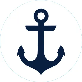 Bogg® Bit  - Navy Anchor