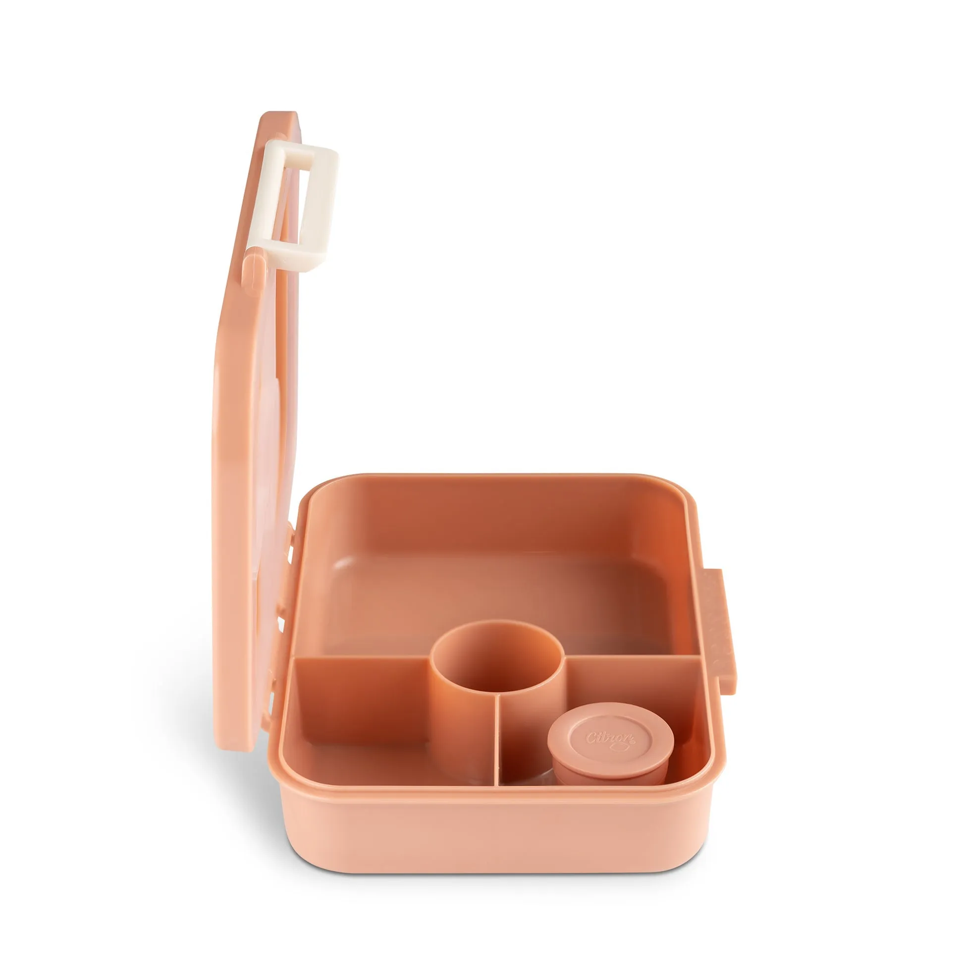 Citron Incredible Tritan Lunchbox with Saucer - Unicorn - Blush Pink