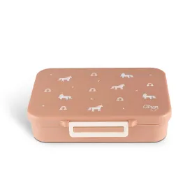 Citron Incredible Tritan Lunchbox with Saucer - Unicorn - Blush Pink