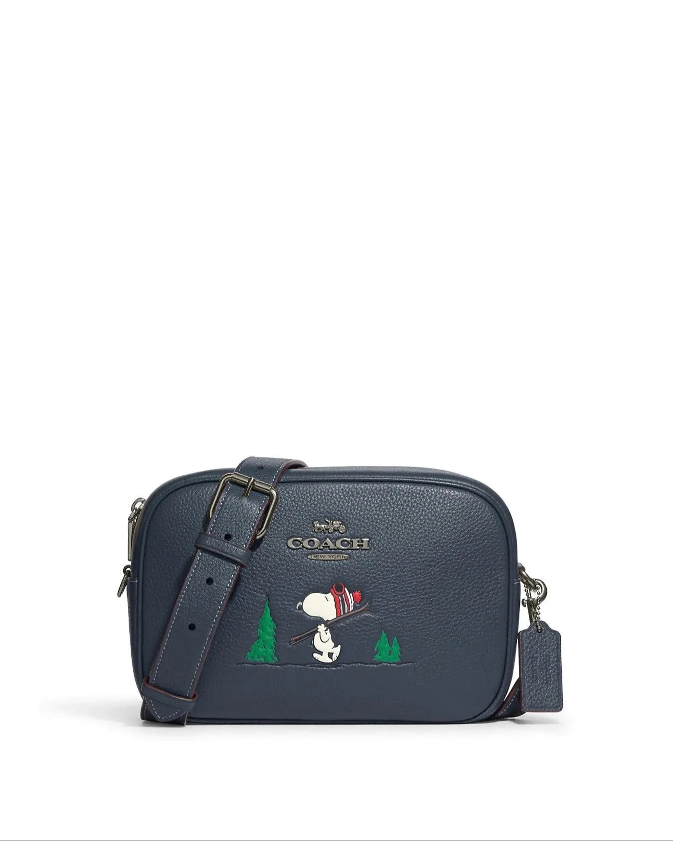 Coach Coach X Peanuts Jamie Camera Bag With Snoopy Ski Motif