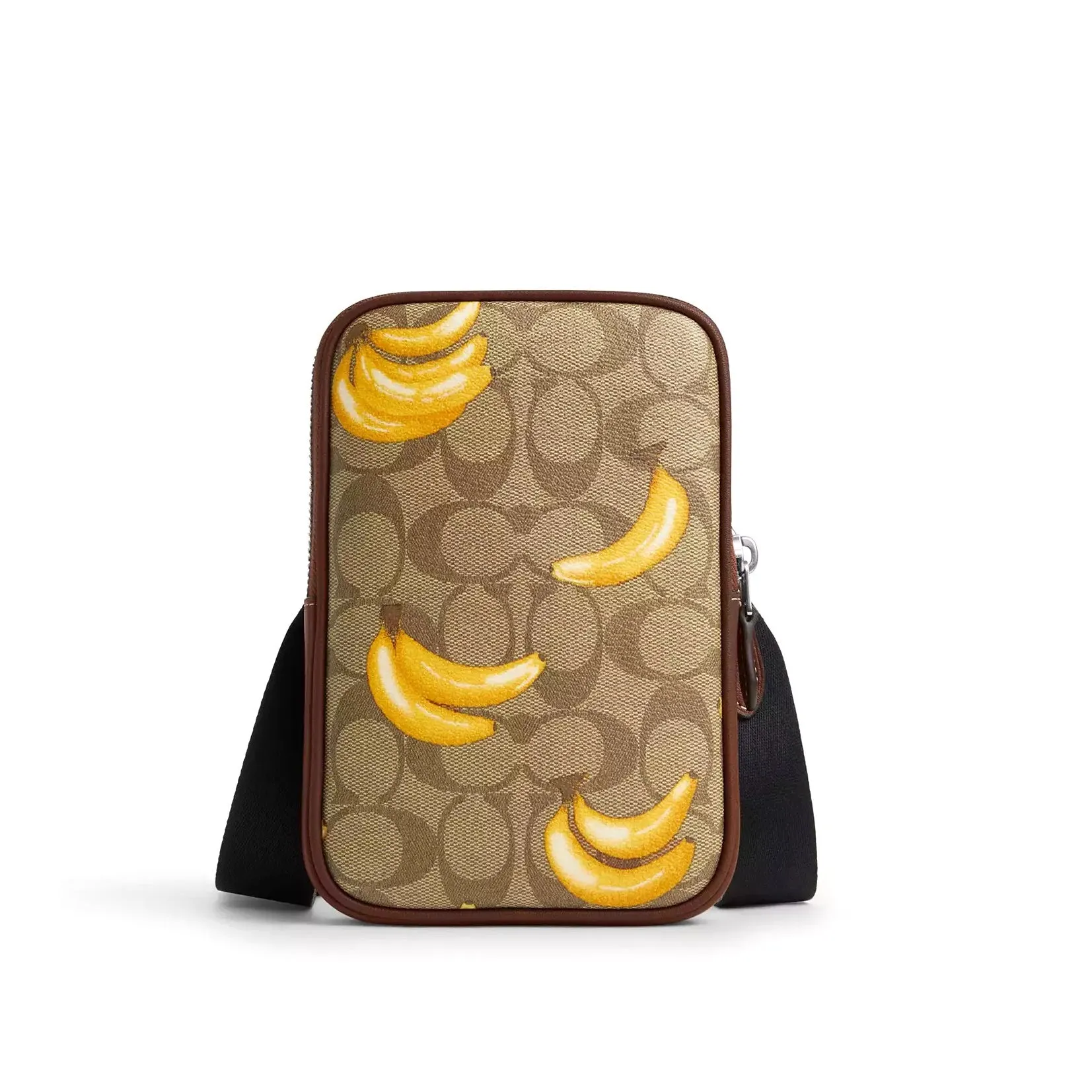 Coach Men's Aden Crossbody In Signature Canvas With Banana Print