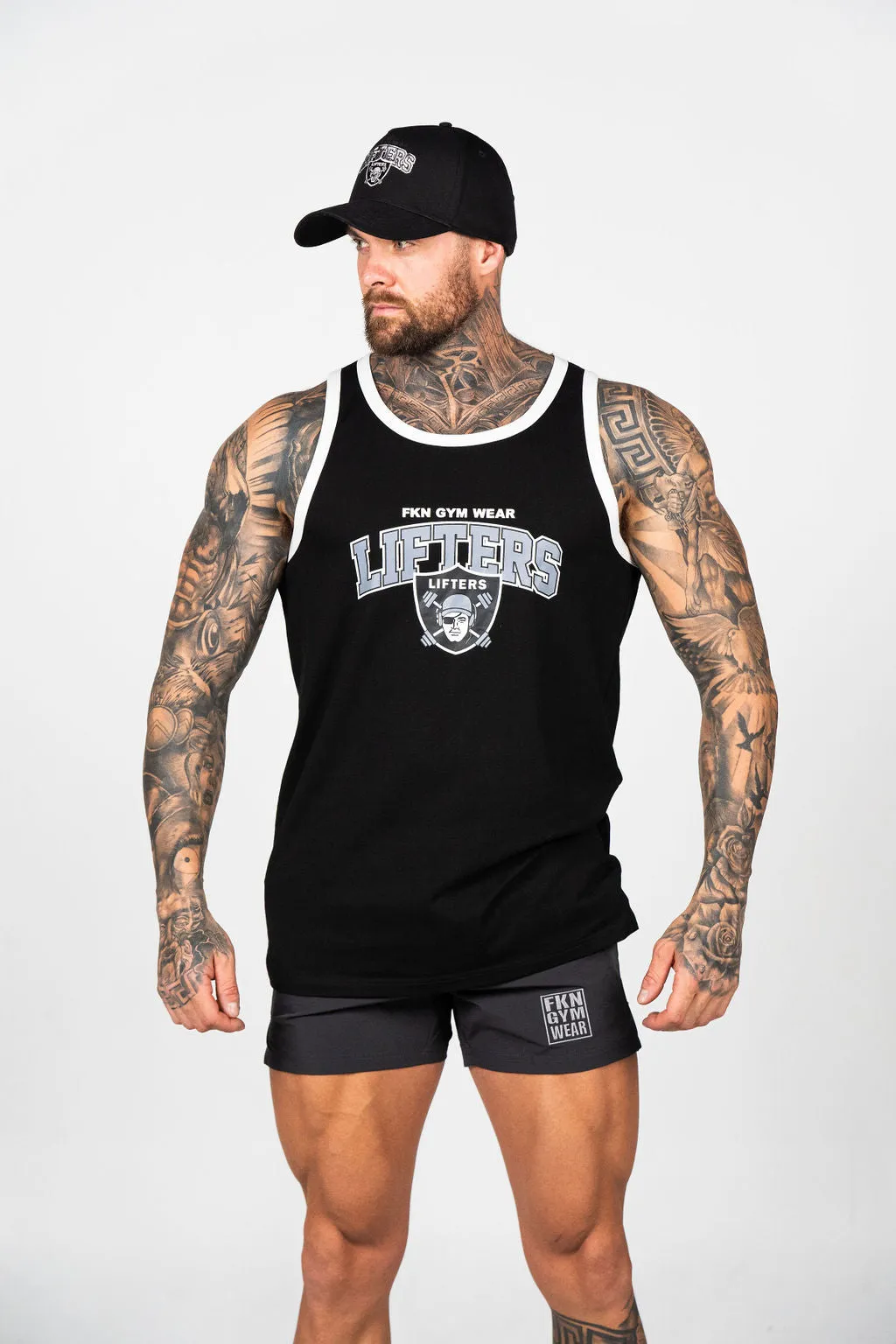 Conquer | Men's LIFTERS Gym Singlet | Black