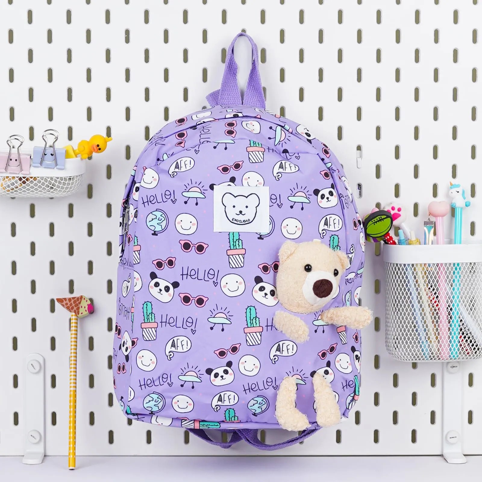 Cute Bear Backpack Style -2