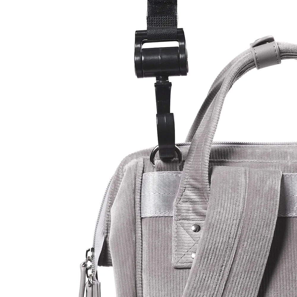 Diaper Bag Corduroy - Grey