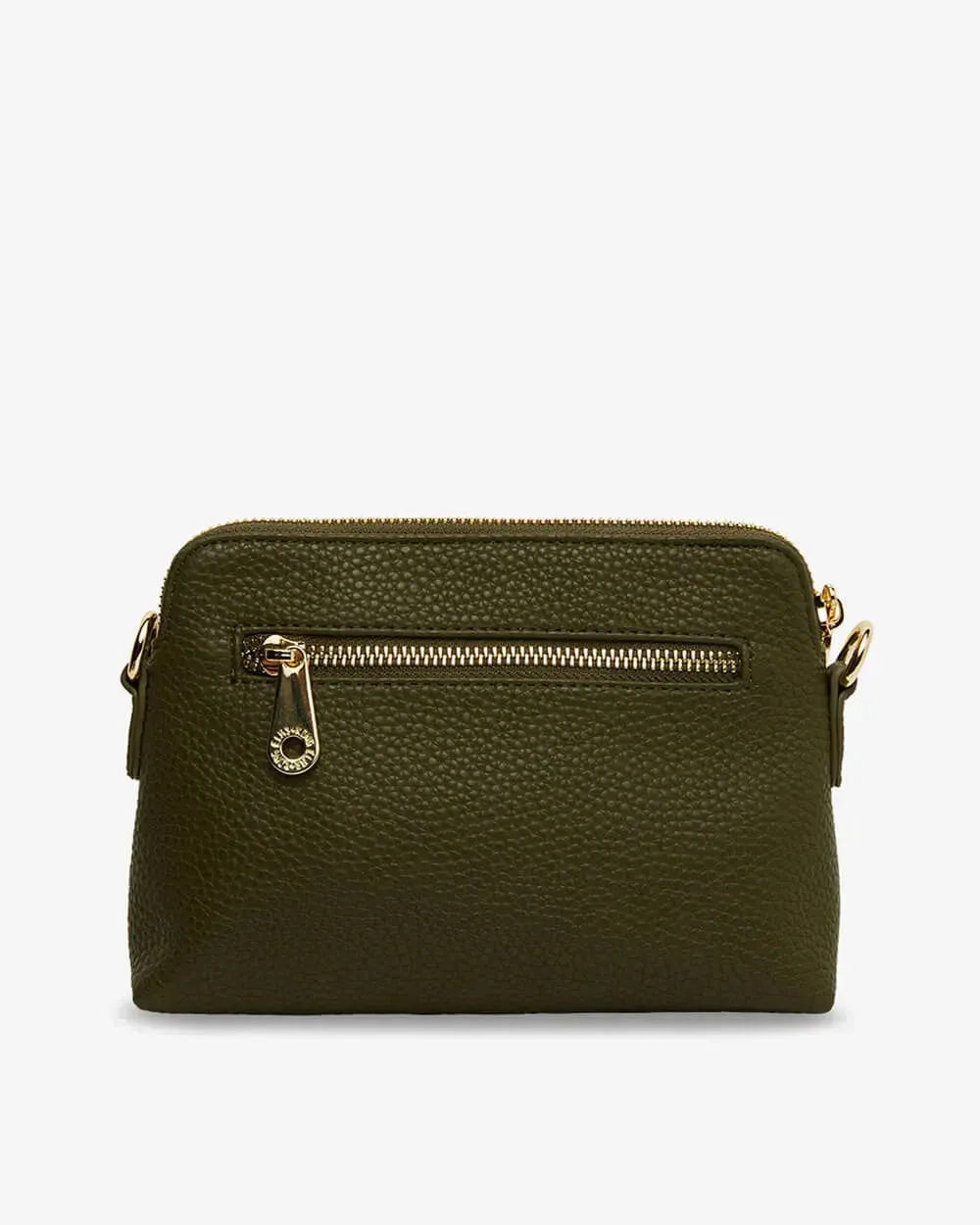 Elms   King Burbank Crossbody Bag in Khaki