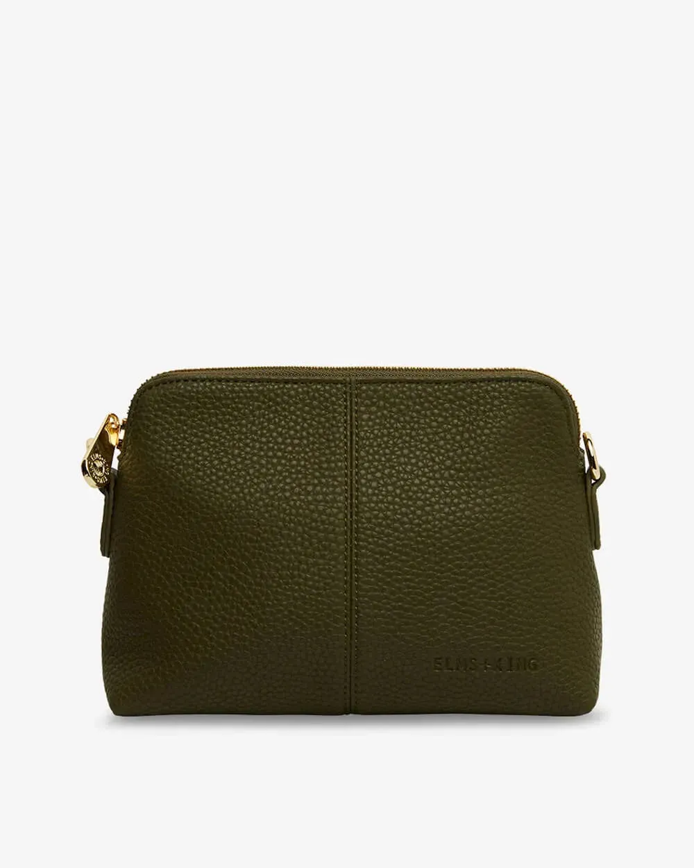 Elms   King Burbank Crossbody Bag in Khaki