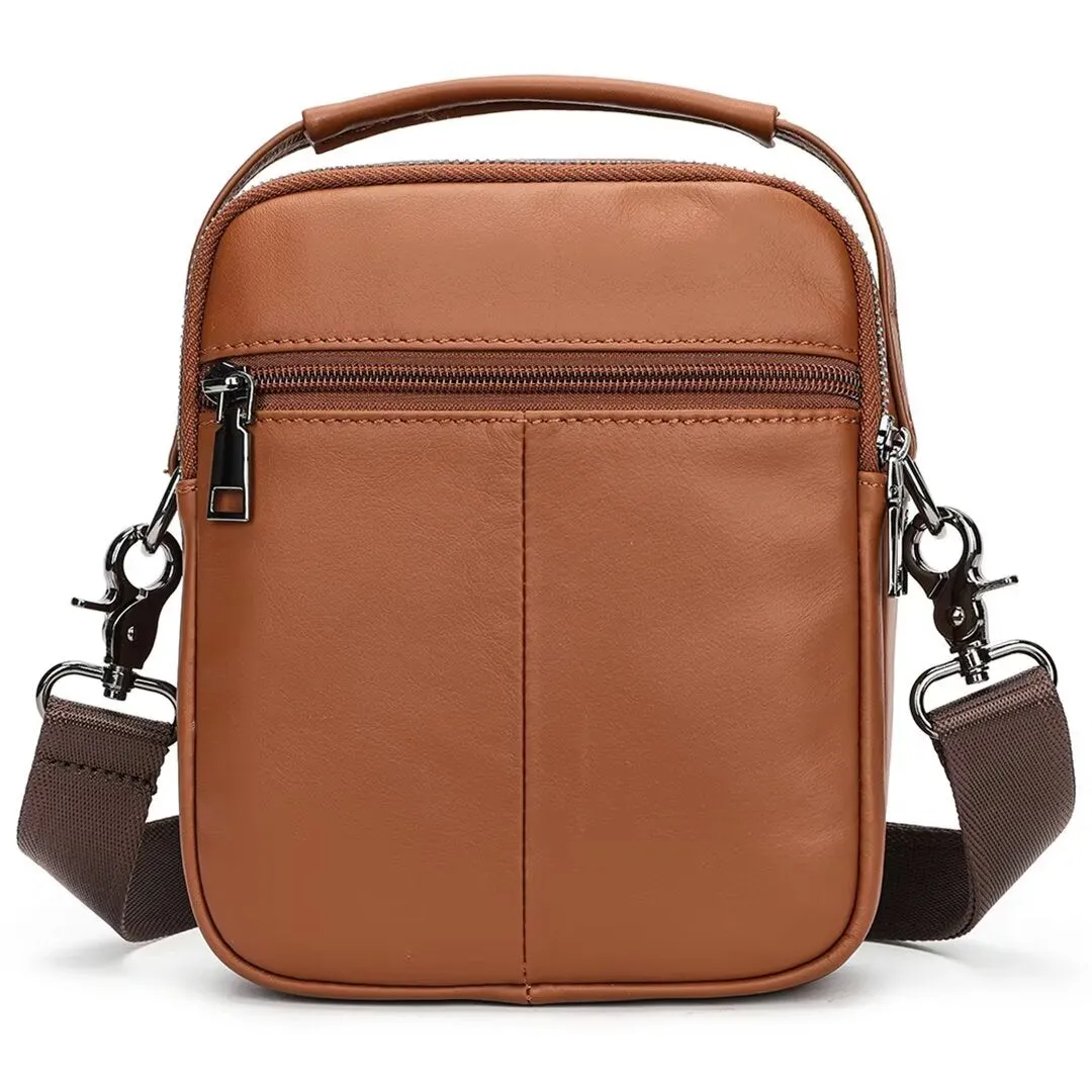 Fashionable Frontier Men's Leather Bag