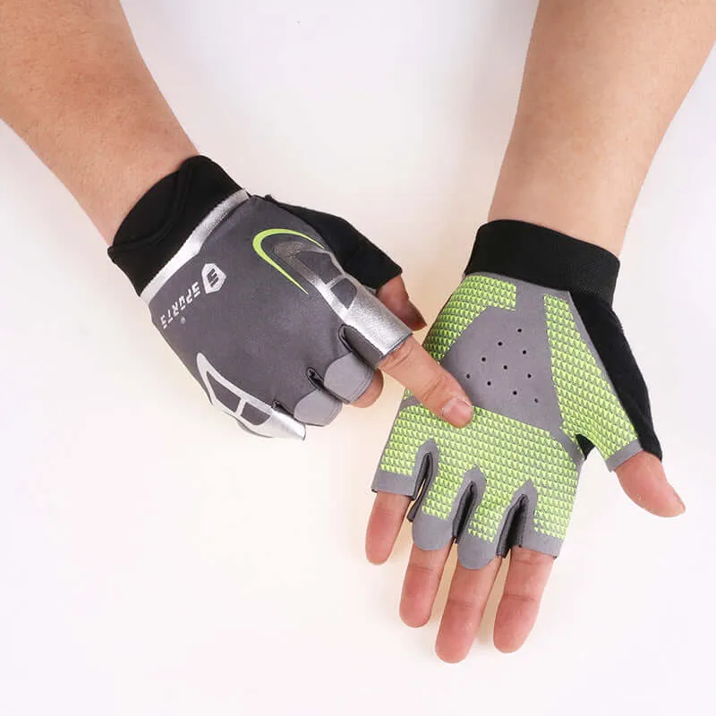 Fitness gloves non-slip half finger breathable sports gloves