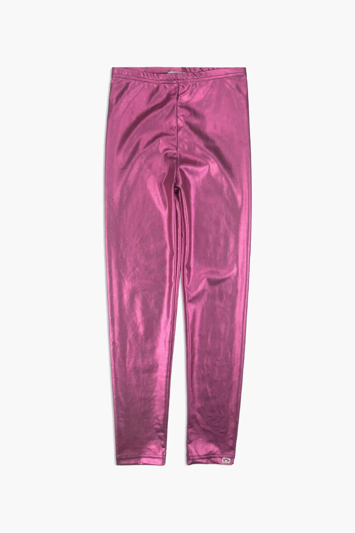 Girls Legging Appaman Metallic Fuchsia