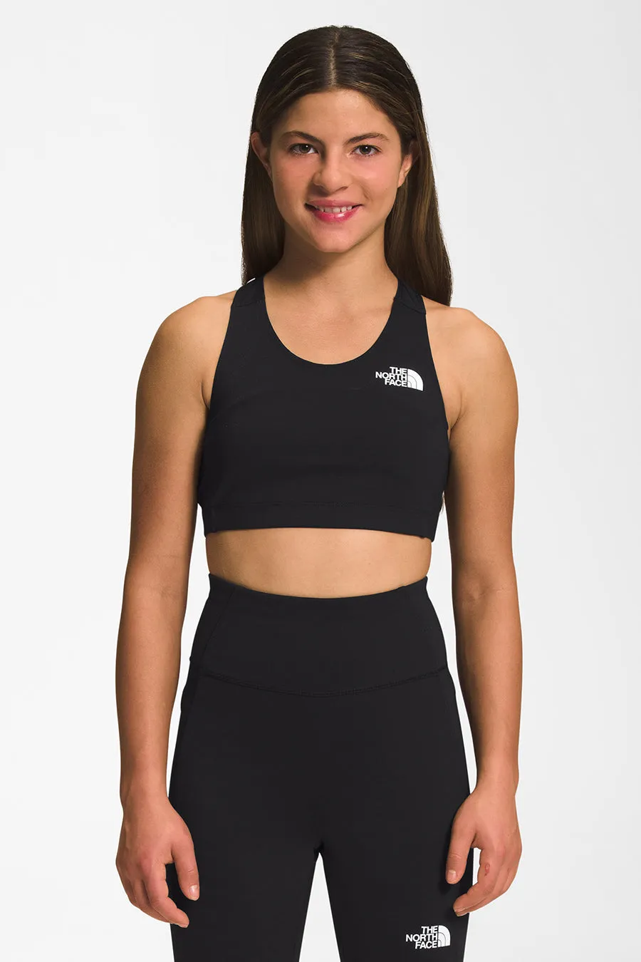 Girls Sports Bra North Face Black