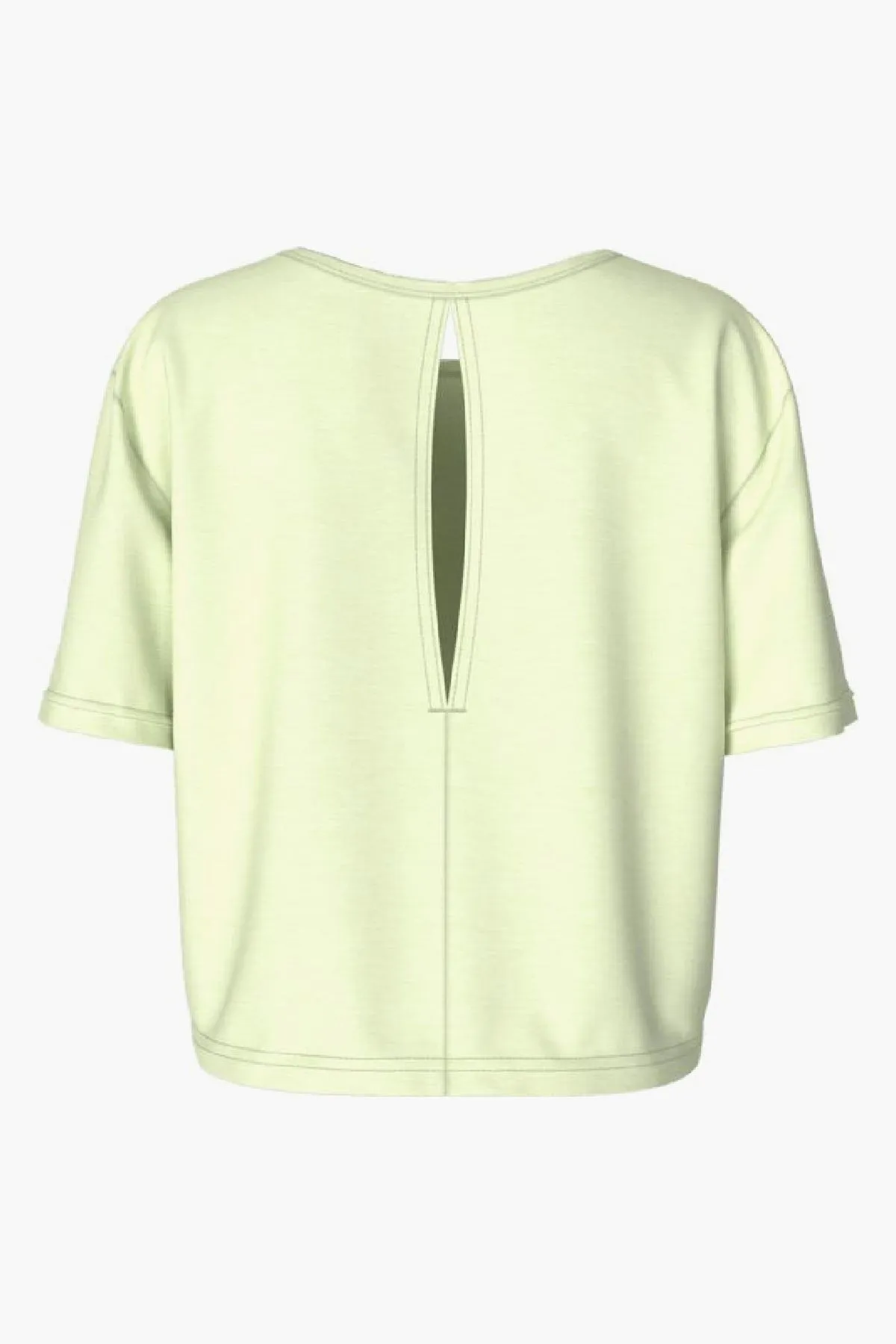 Girls T-shirt North Face Sports Boxy Lime Cream