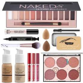 Glamour Essentials: Complete Professional Makeup Kit for Women