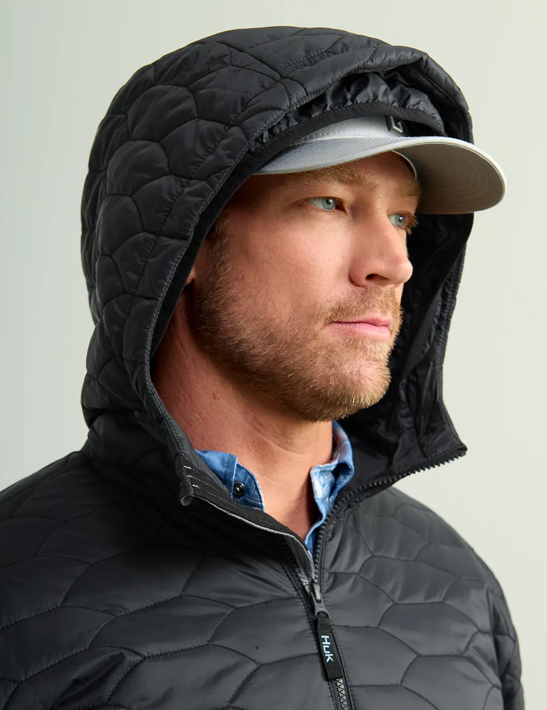 Huk Scale Primaloft Hooded Jacket