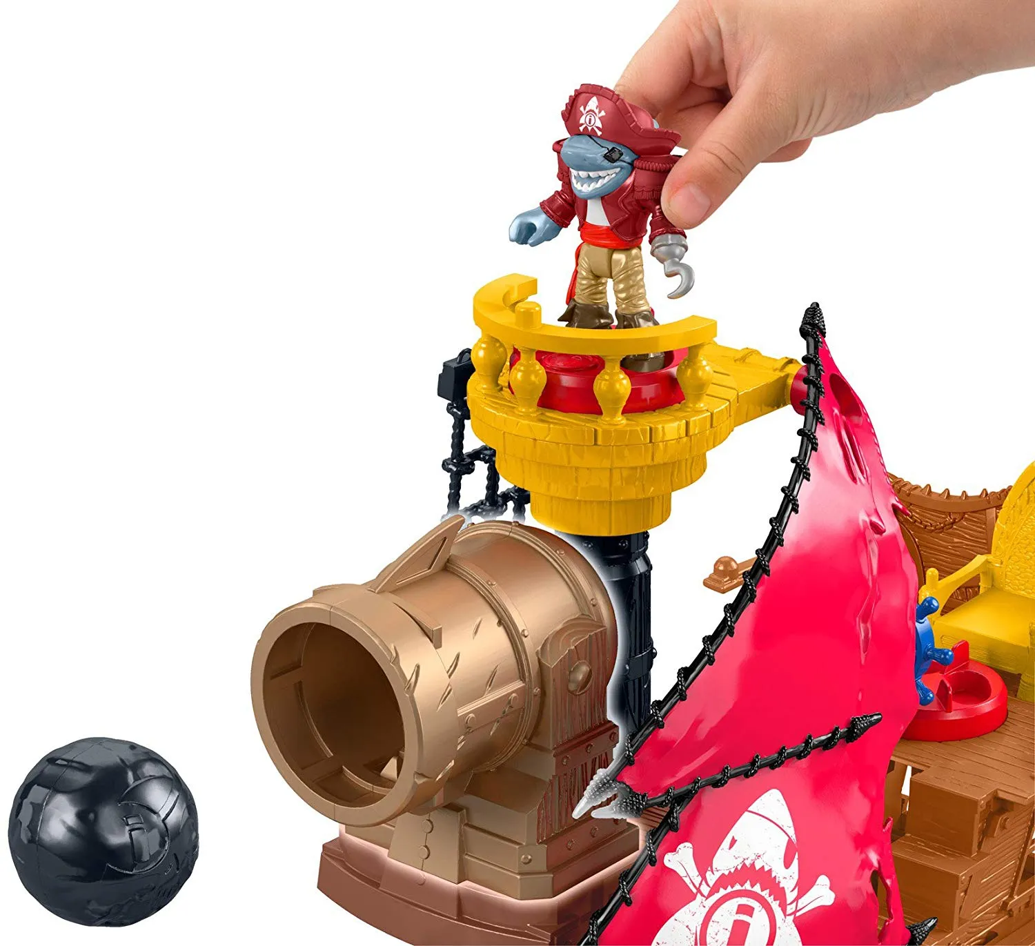 Imaginext Shark Bite Pirate Ship