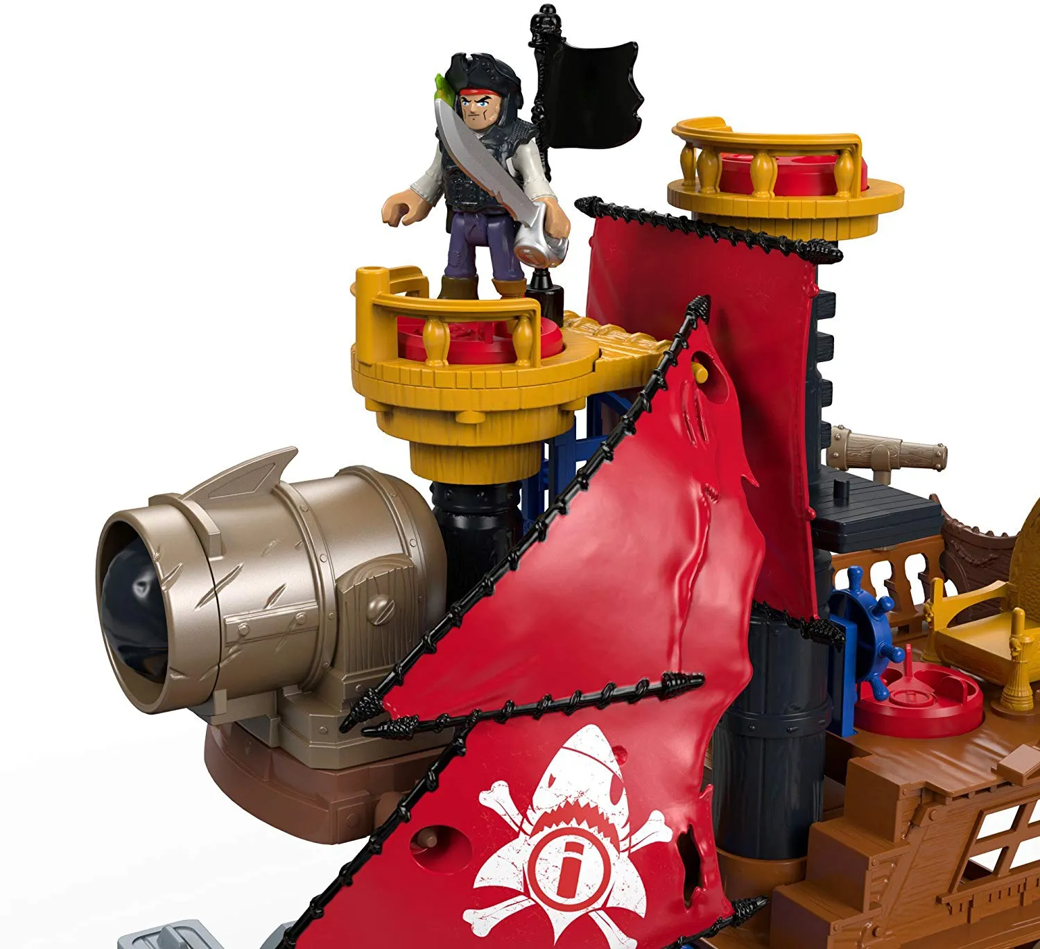 Imaginext Shark Bite Pirate Ship