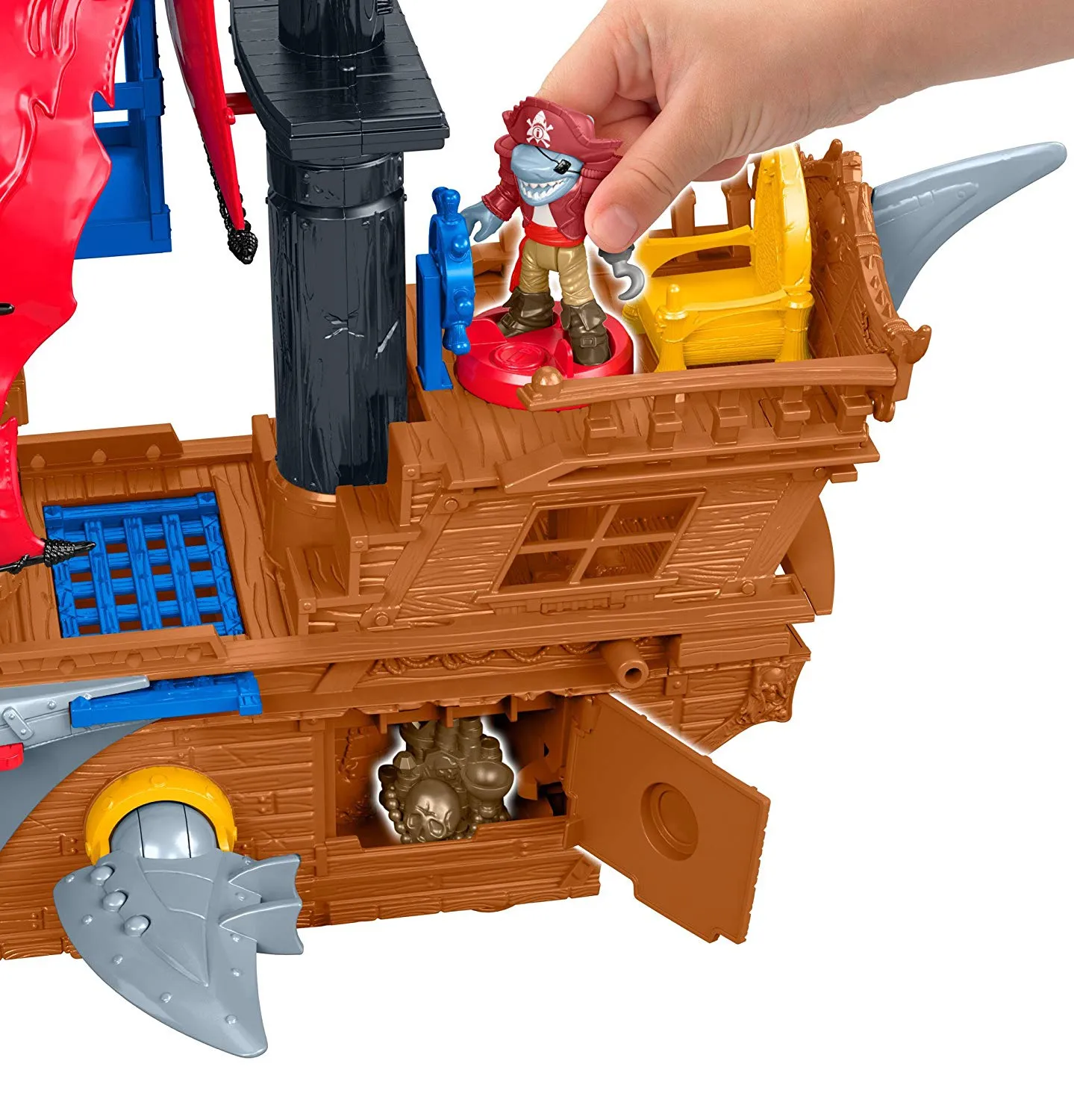 Imaginext Shark Bite Pirate Ship