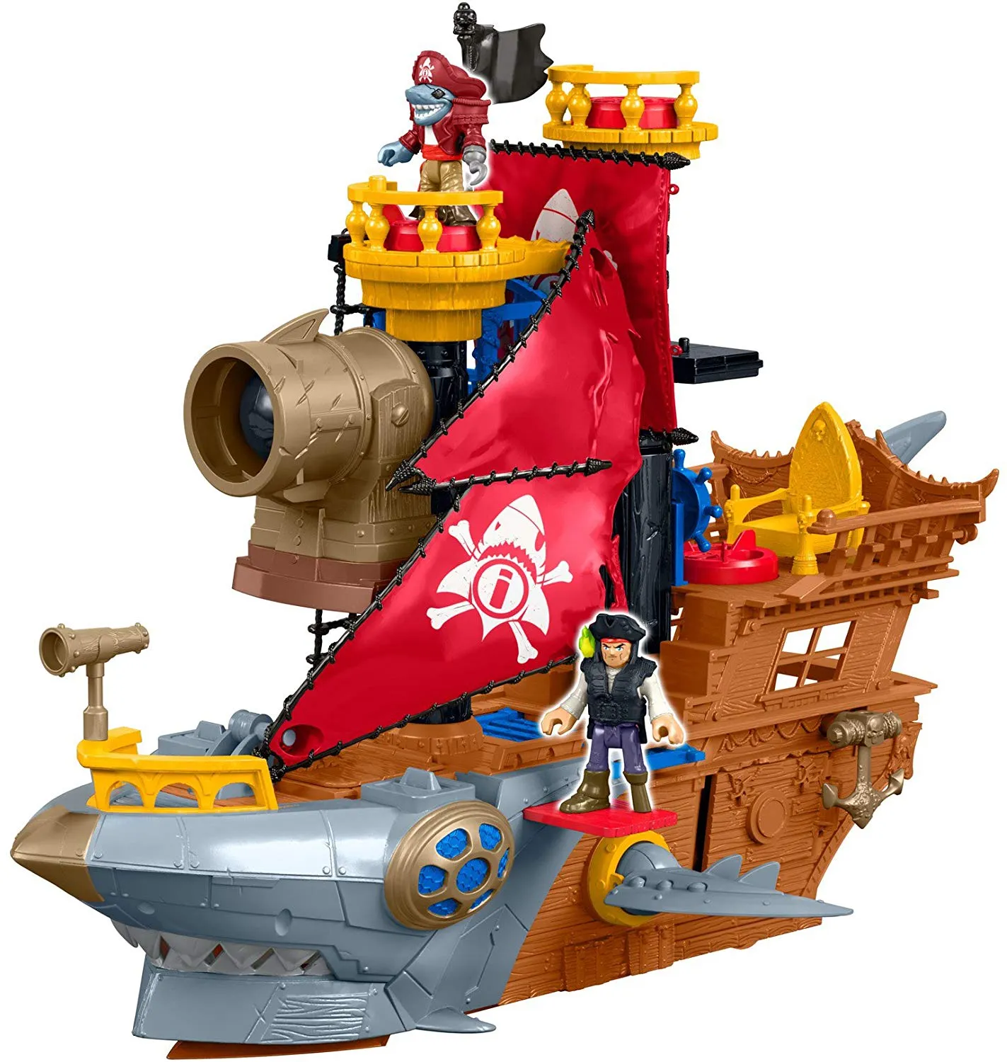 Imaginext Shark Bite Pirate Ship