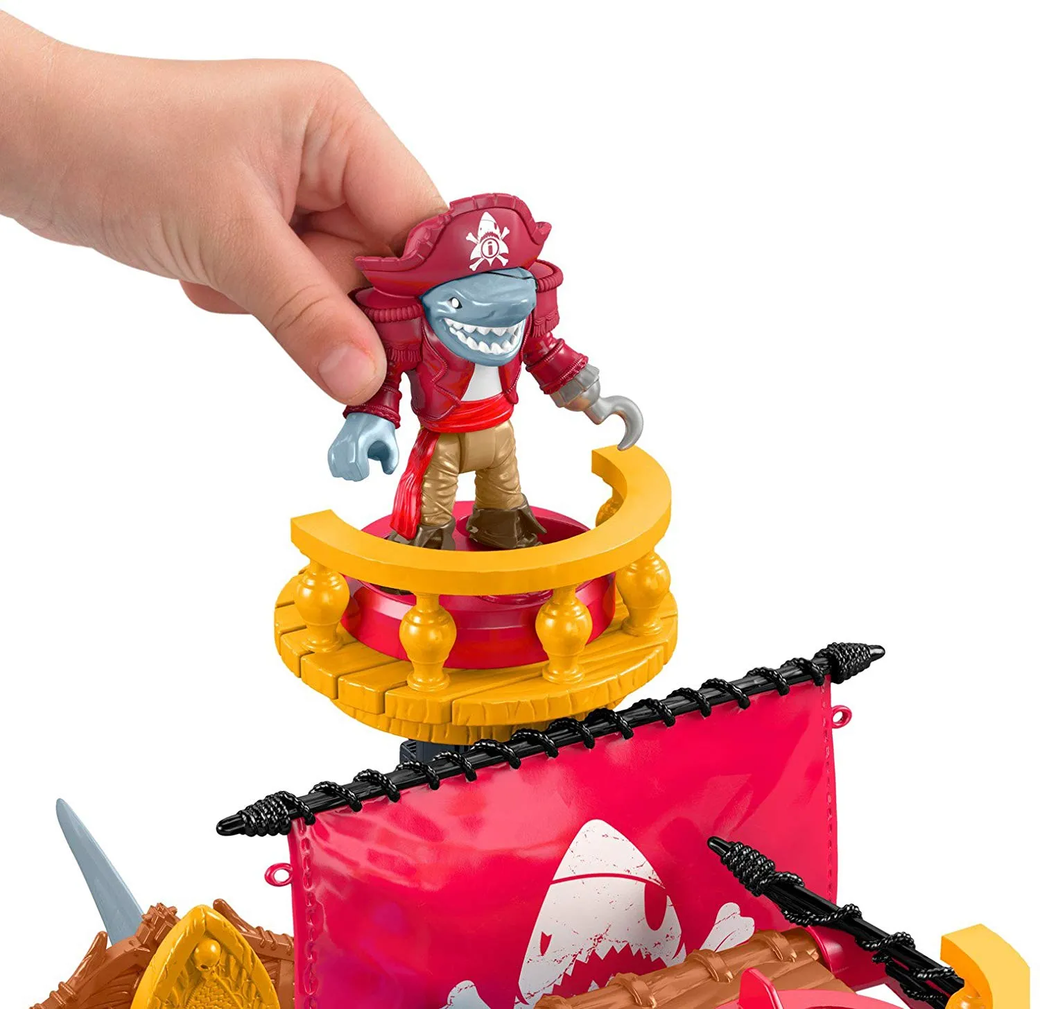 Imaginext Shark Bite Pirate Ship