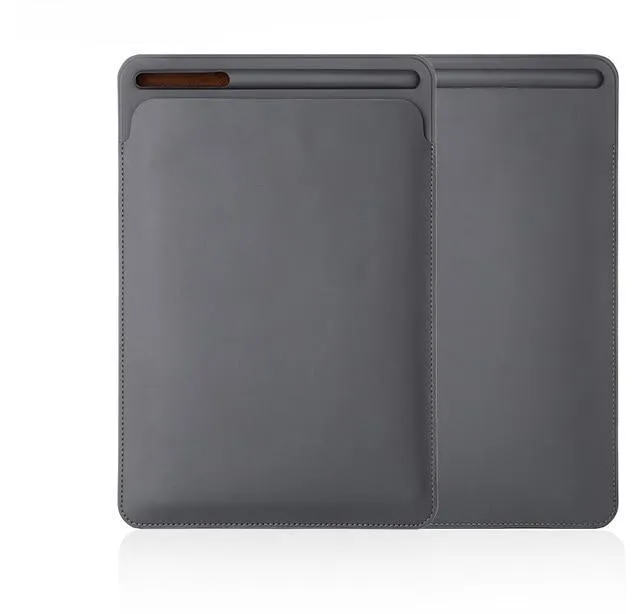 iPad Pro 12.9 leather Sleeve Case  Pouch Bag Cover with Pencil Slot