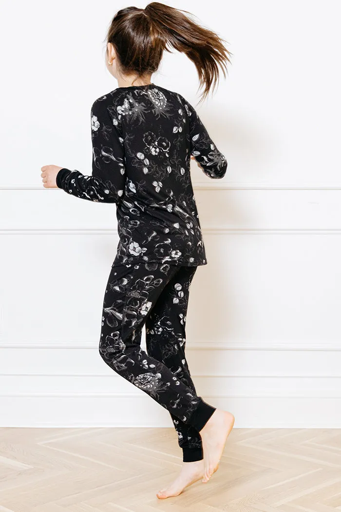 Kids Long Sleeve   Lounge Pant PJ Set