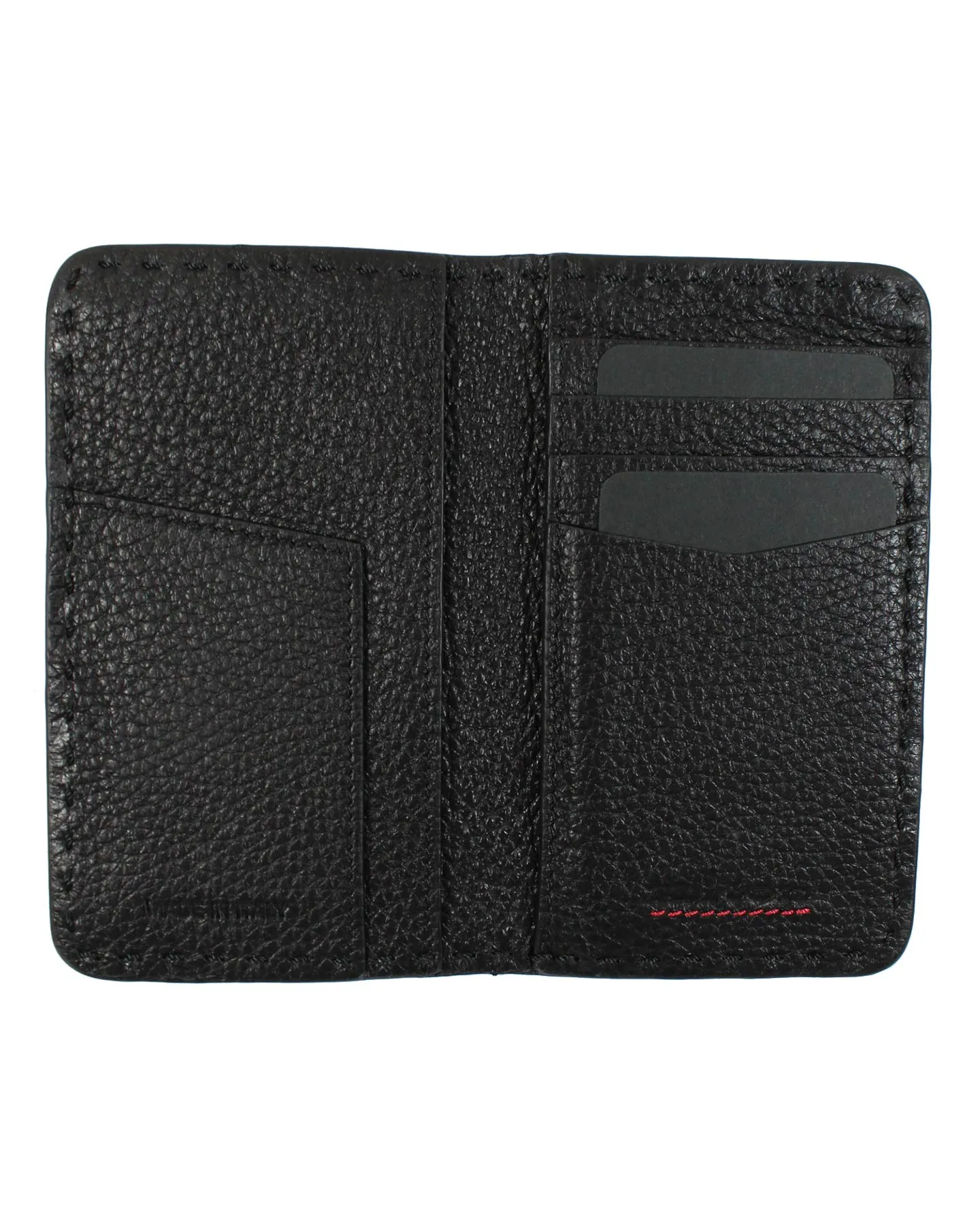 Kiton Leather Wallet Black SALE