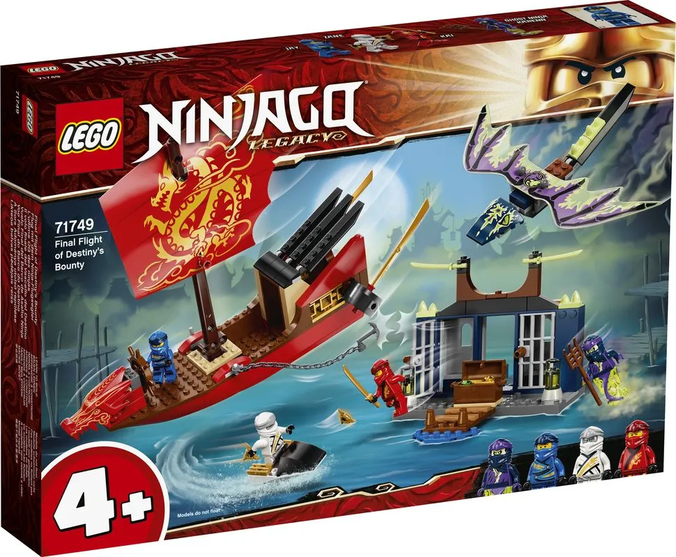 LEGO 71749 Ninjago Final Flight Of Destiny's Bounty