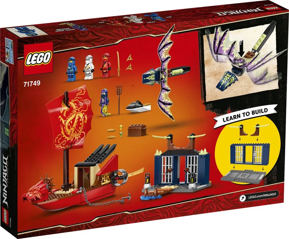 LEGO 71749 Ninjago Final Flight Of Destiny's Bounty