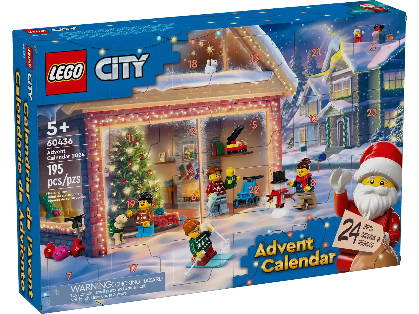 LEGO® City Advent Calendar 2024 - 60436