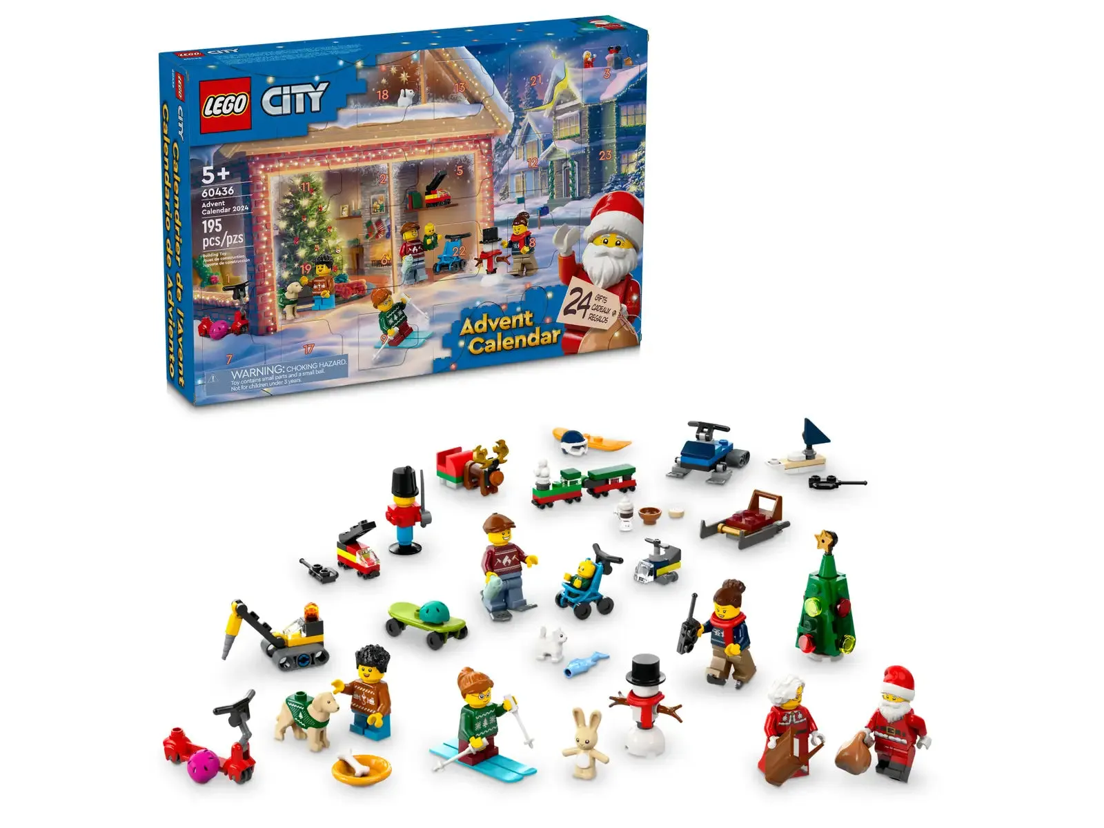 LEGO® City Advent Calendar 2024 - 60436