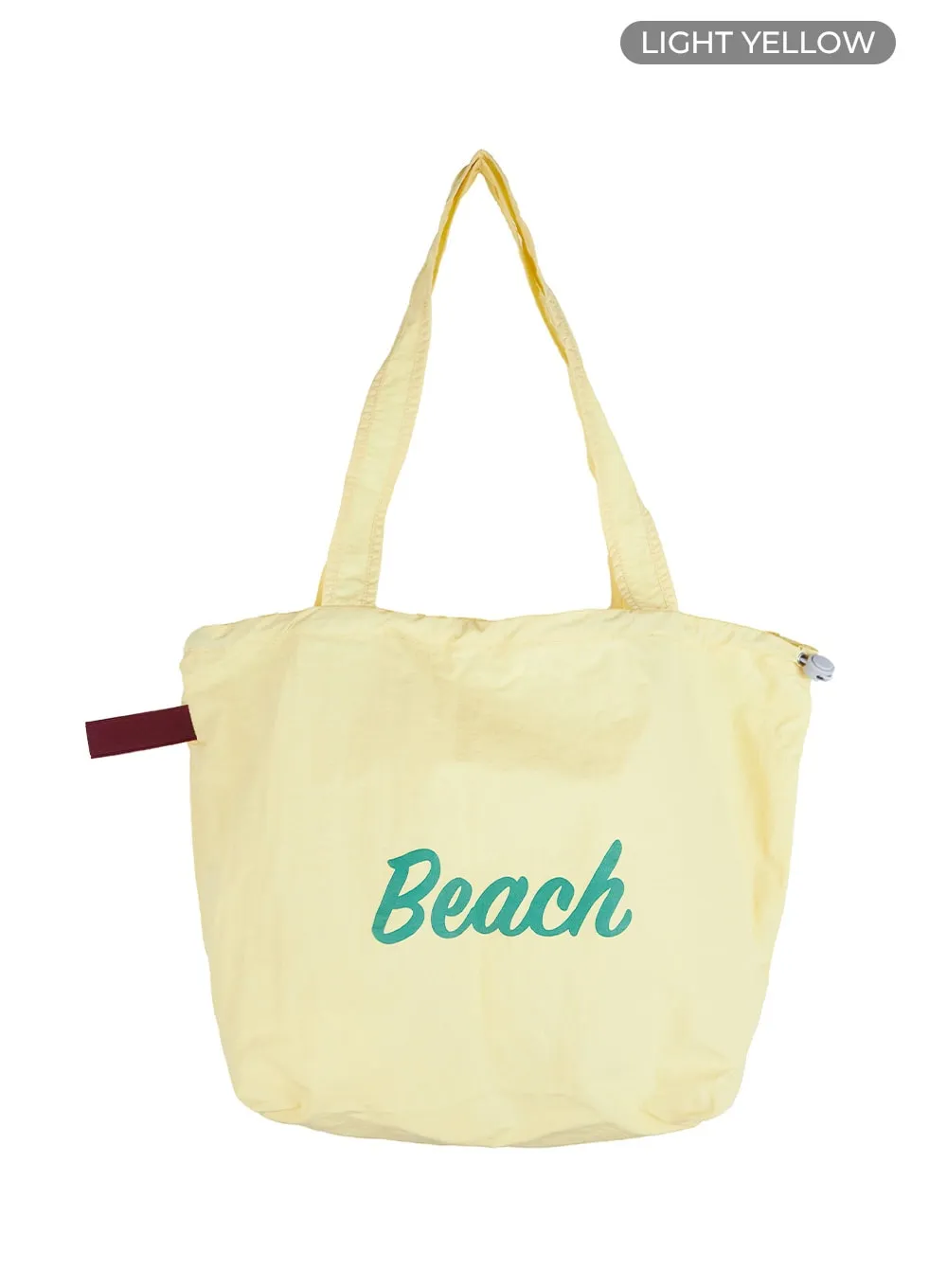 Lettering String Tote Bag OU418