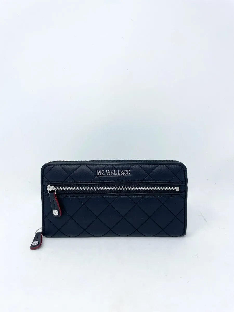 Long Crosby Wallet in Black