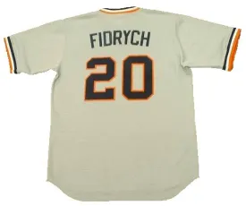 Mark Fidrych Detroit Tigers Throwback Jersey