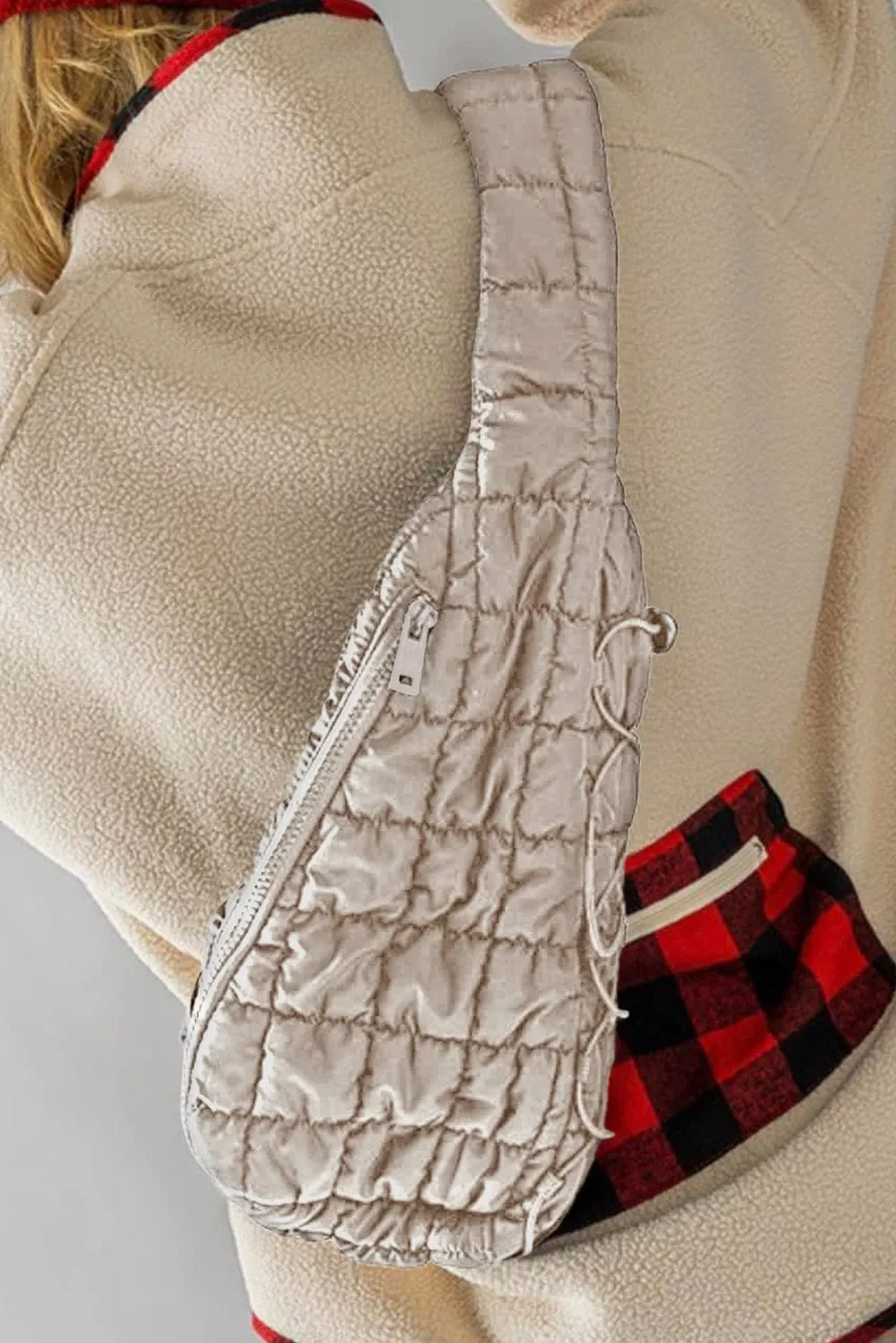 Marshmallow Quilted Crossbody Bag | PRE ORDER