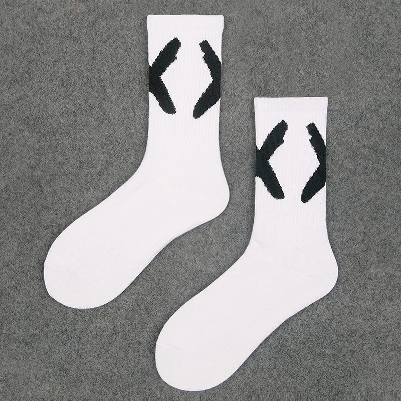 Men and women street sports socks