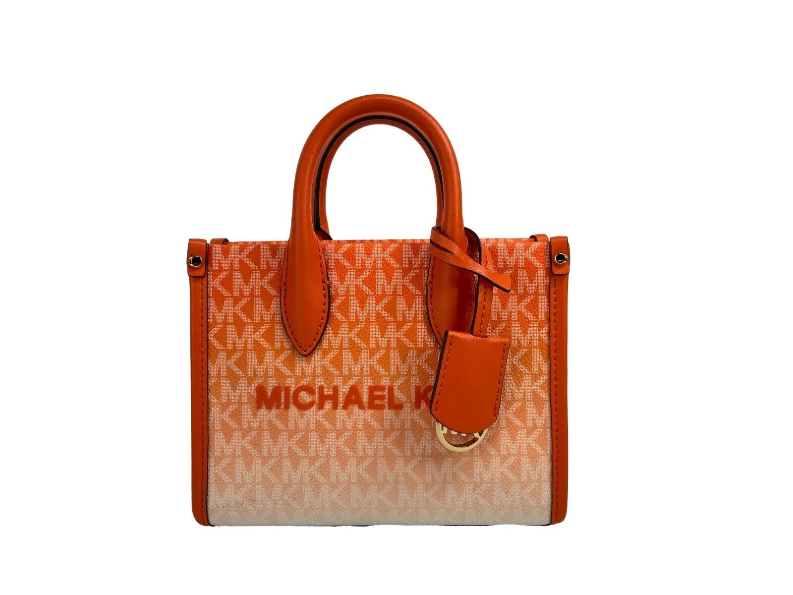 Michael Kors Mirella XS Shopper Tote Crossbody Bag (Poppy)