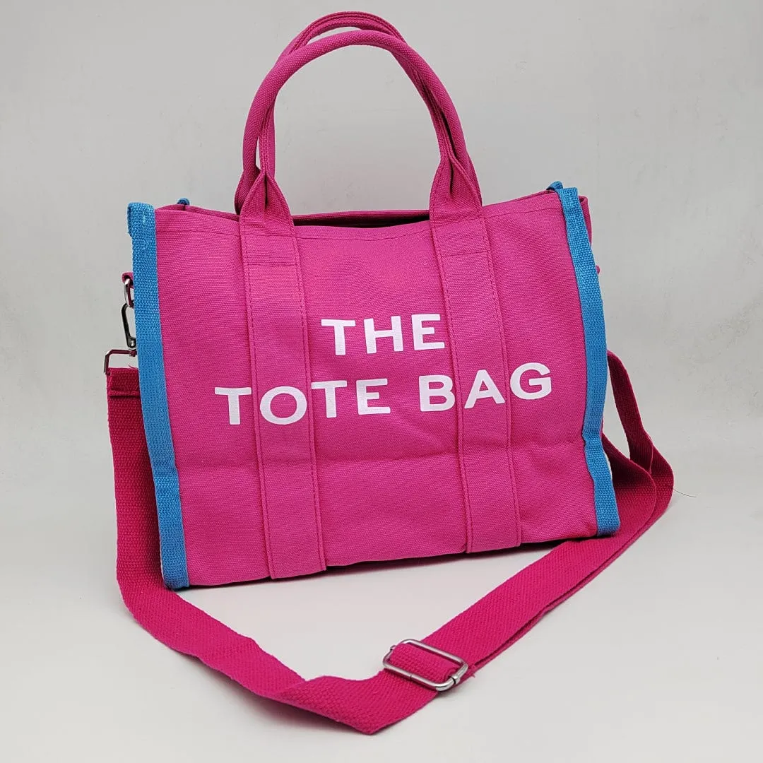 MJ TOTE Bags (Textile) - Pink