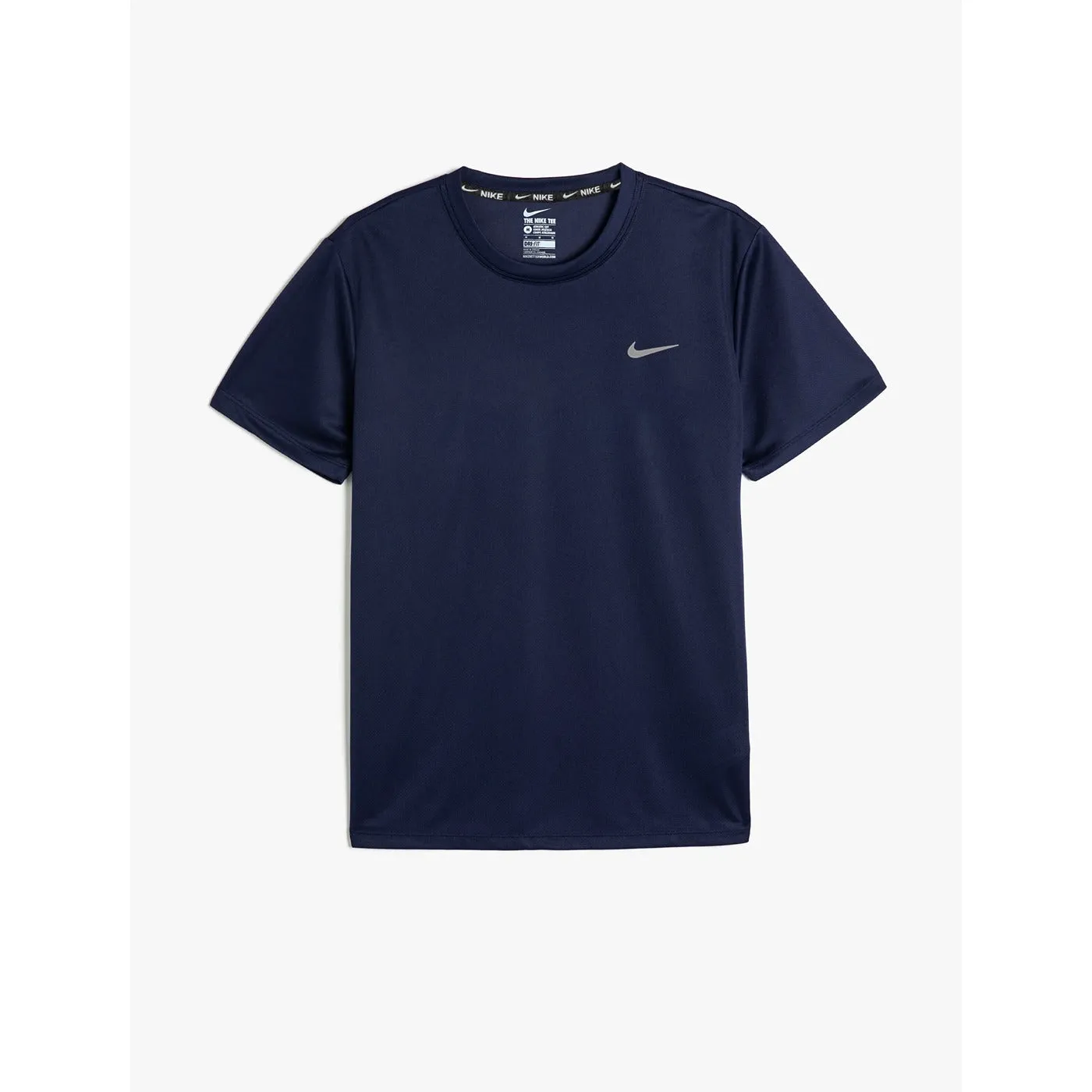 NKE Sports Navy Dri-Fit Logo Tshirt