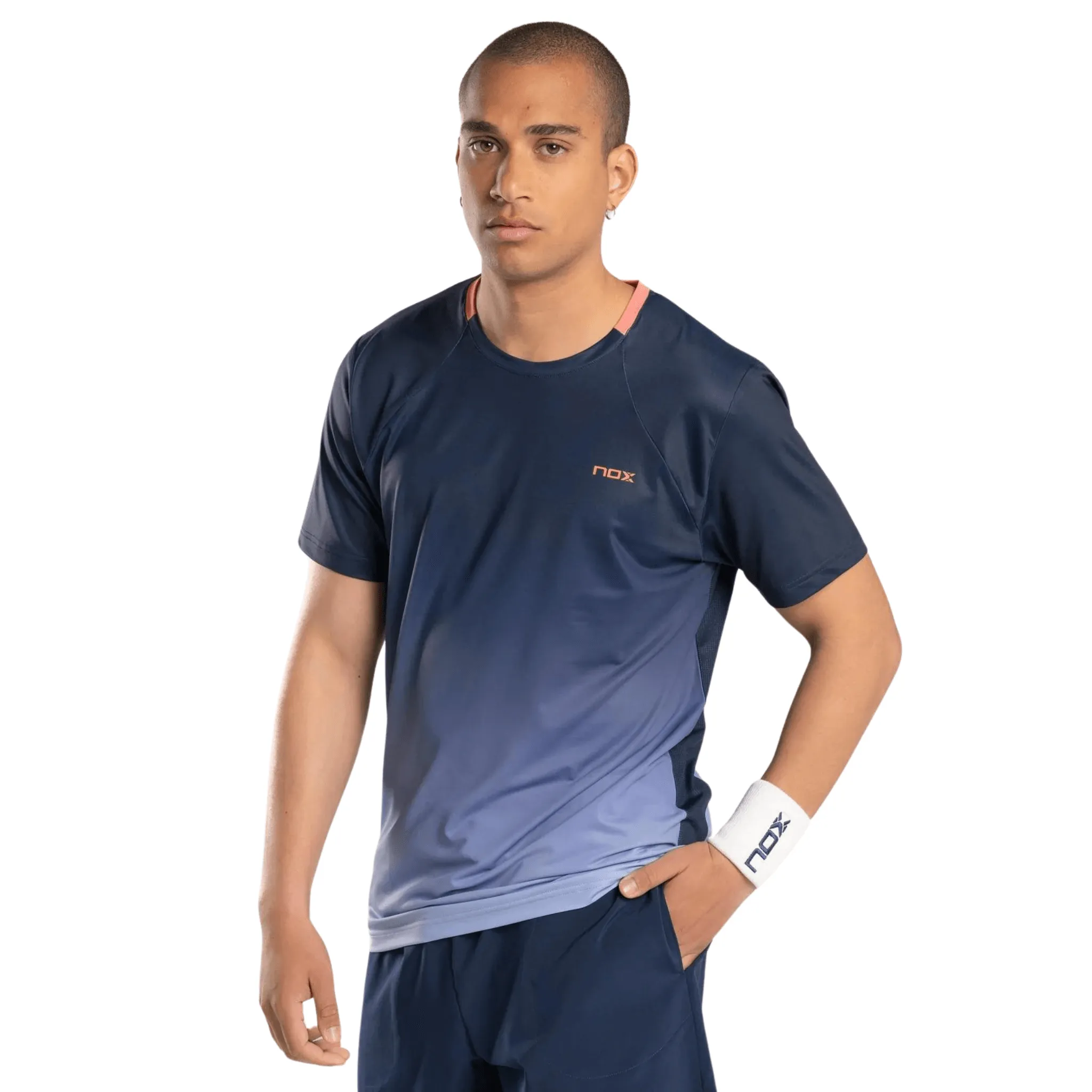 Nox PRO FIT Purple Gradient Padel T-SHIRT