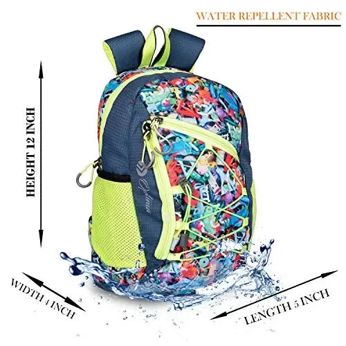 OPTIMA Waterproof Neoprene design Blue Waterproof Kid's School Bag