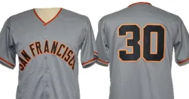 Orlando Cepeda San Francisco Giants Vintage Style Throwback Jersey